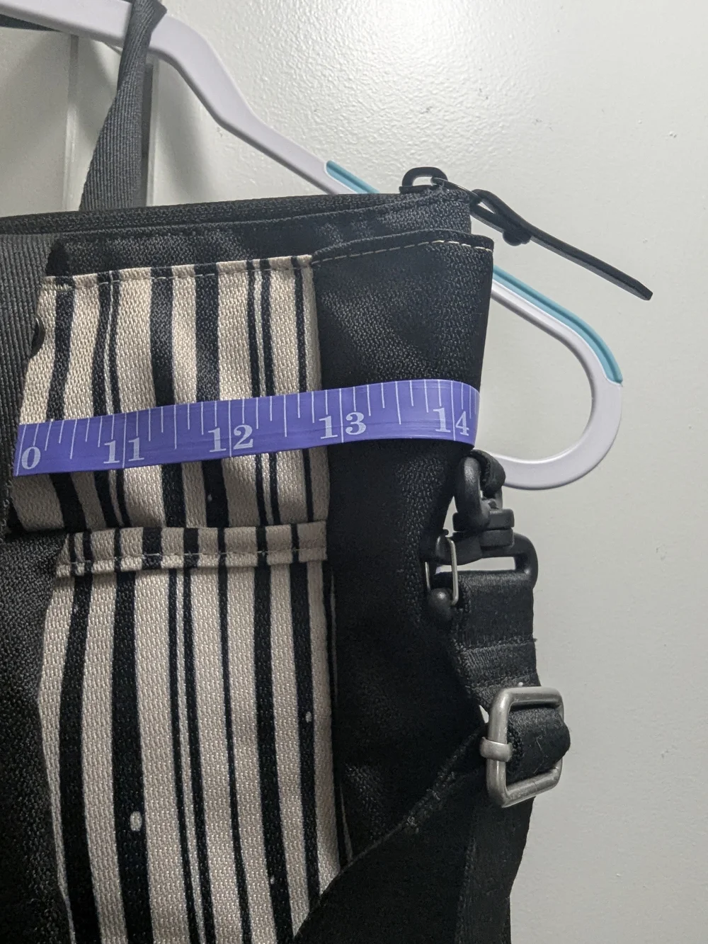 Sherpani Travel Yellow & Black Striped Backpack Tote